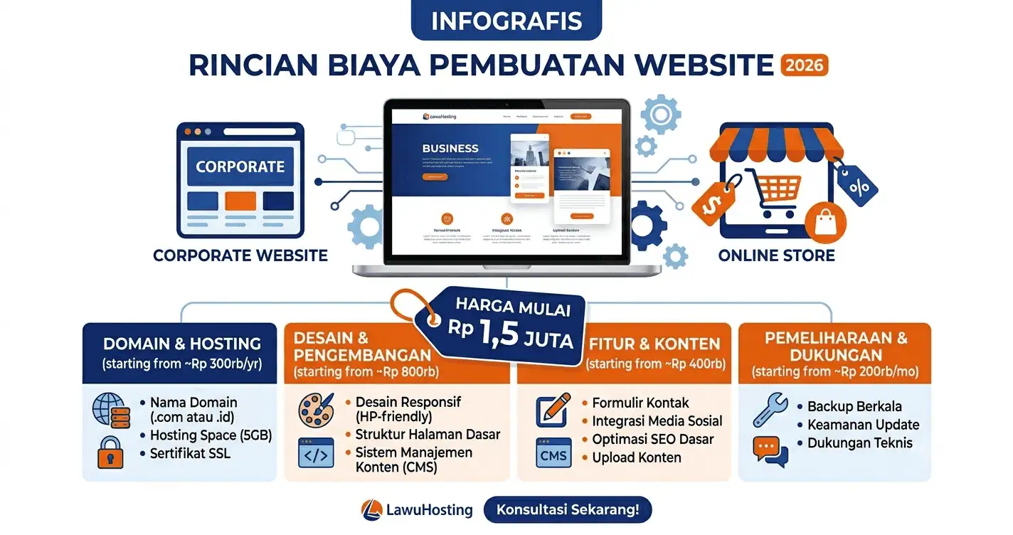 Panduan Lengkap Biaya dan Harga Jasa Pembuatan Website 2026